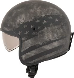 Highway 1 Vintage Fiber Casque Jet