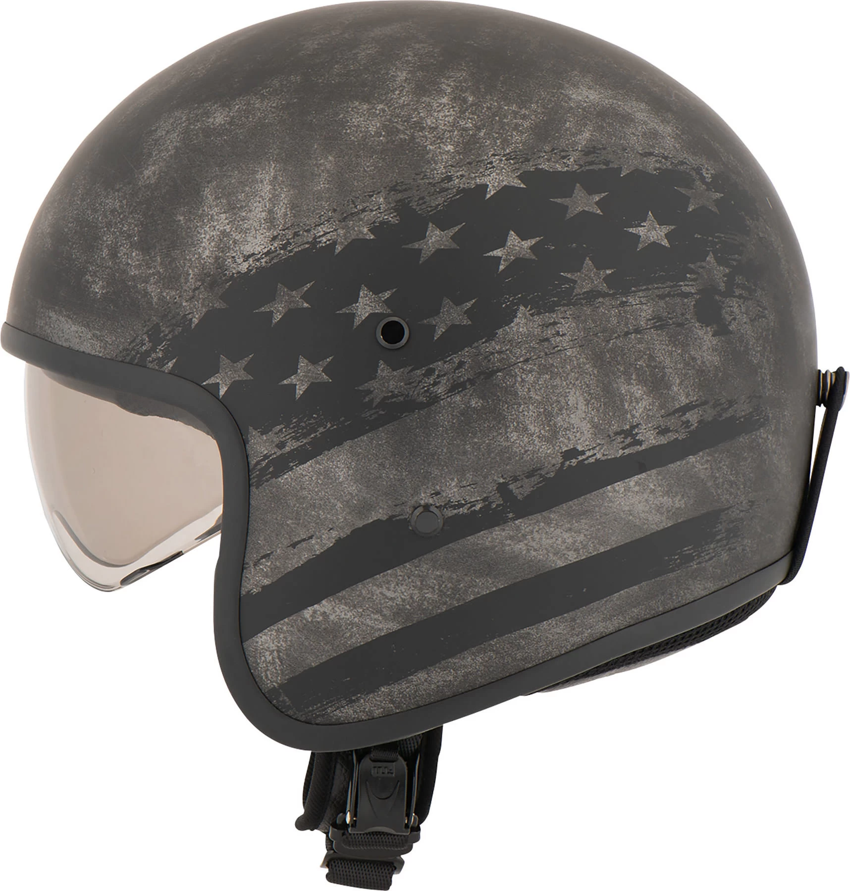 Highway 1 Vintage Fiber Casque Jet