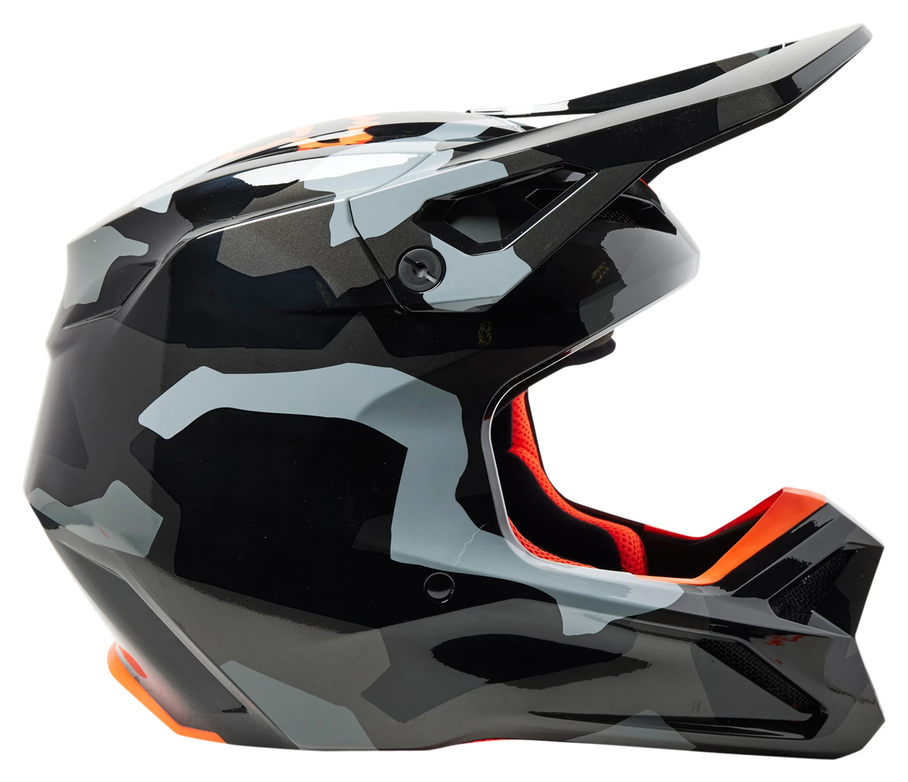 Fox V1 Bnkr Motocross Helmet – Image 2