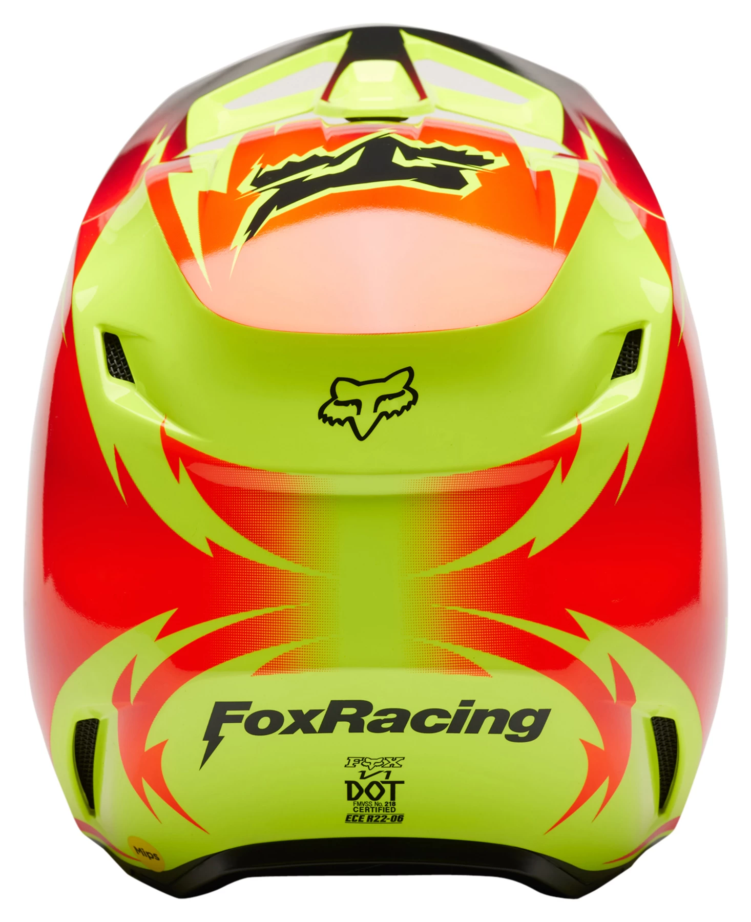 Fox V1 Statk Motocross Helmet – Image 2