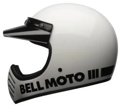 Bell Moto-3 Classic White