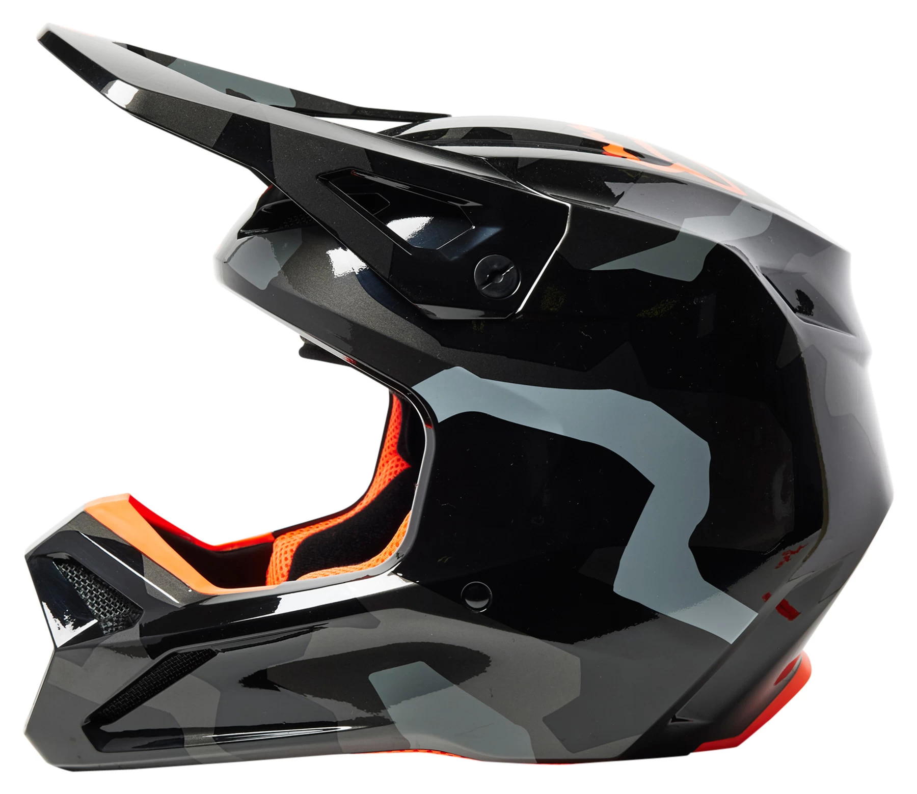 Fox V1 Bnkr Motocross Helmet