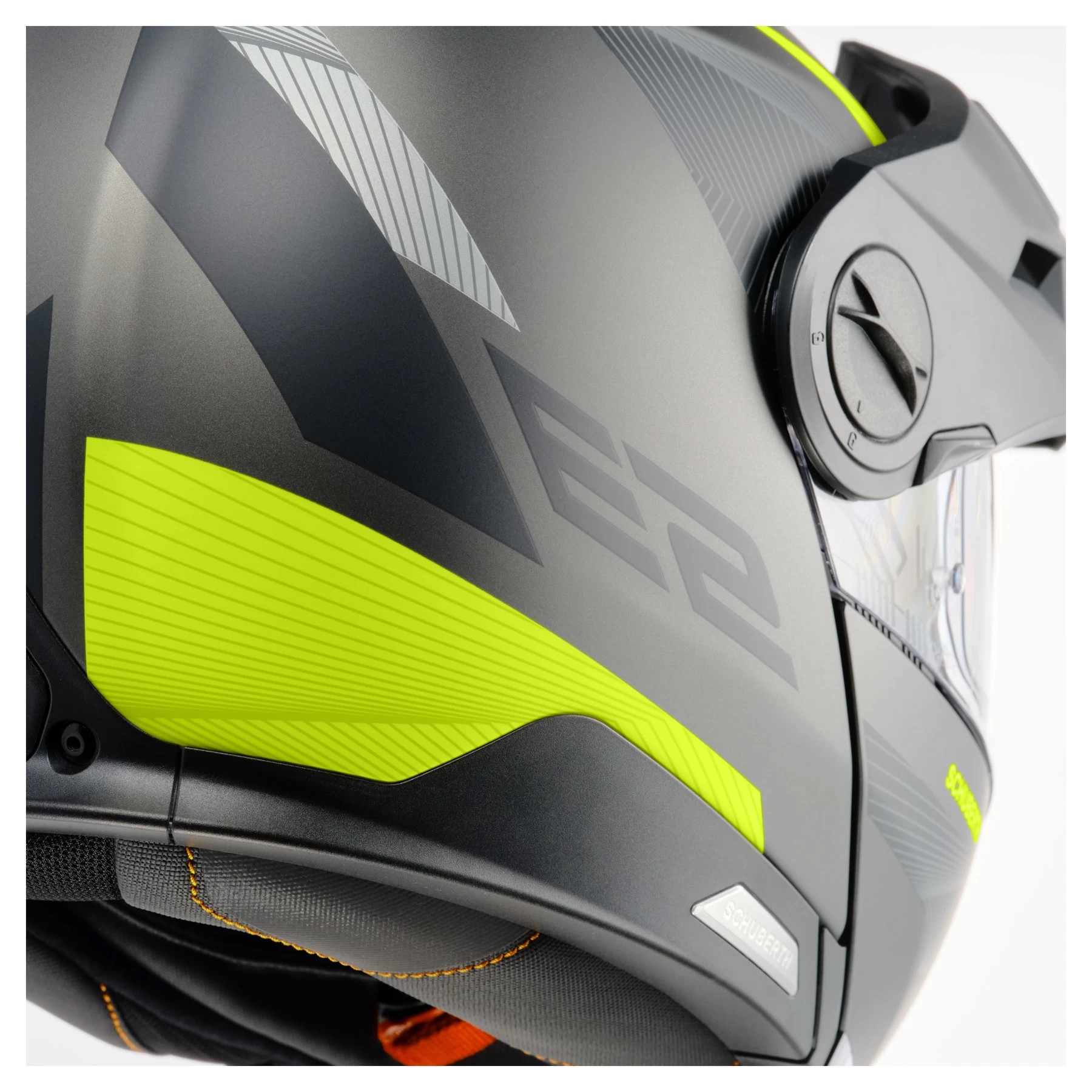 SCHUBERTH E2 DEFENDER YELLOW – Image 2