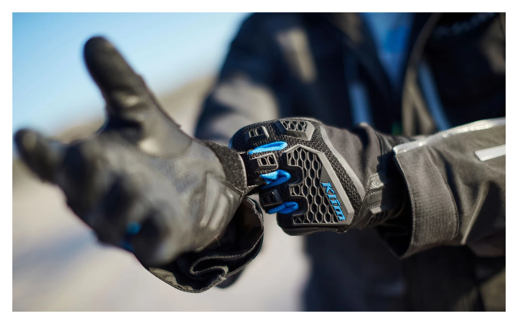 KLIM BAJA S4 NOIR/BLEU – Image 2