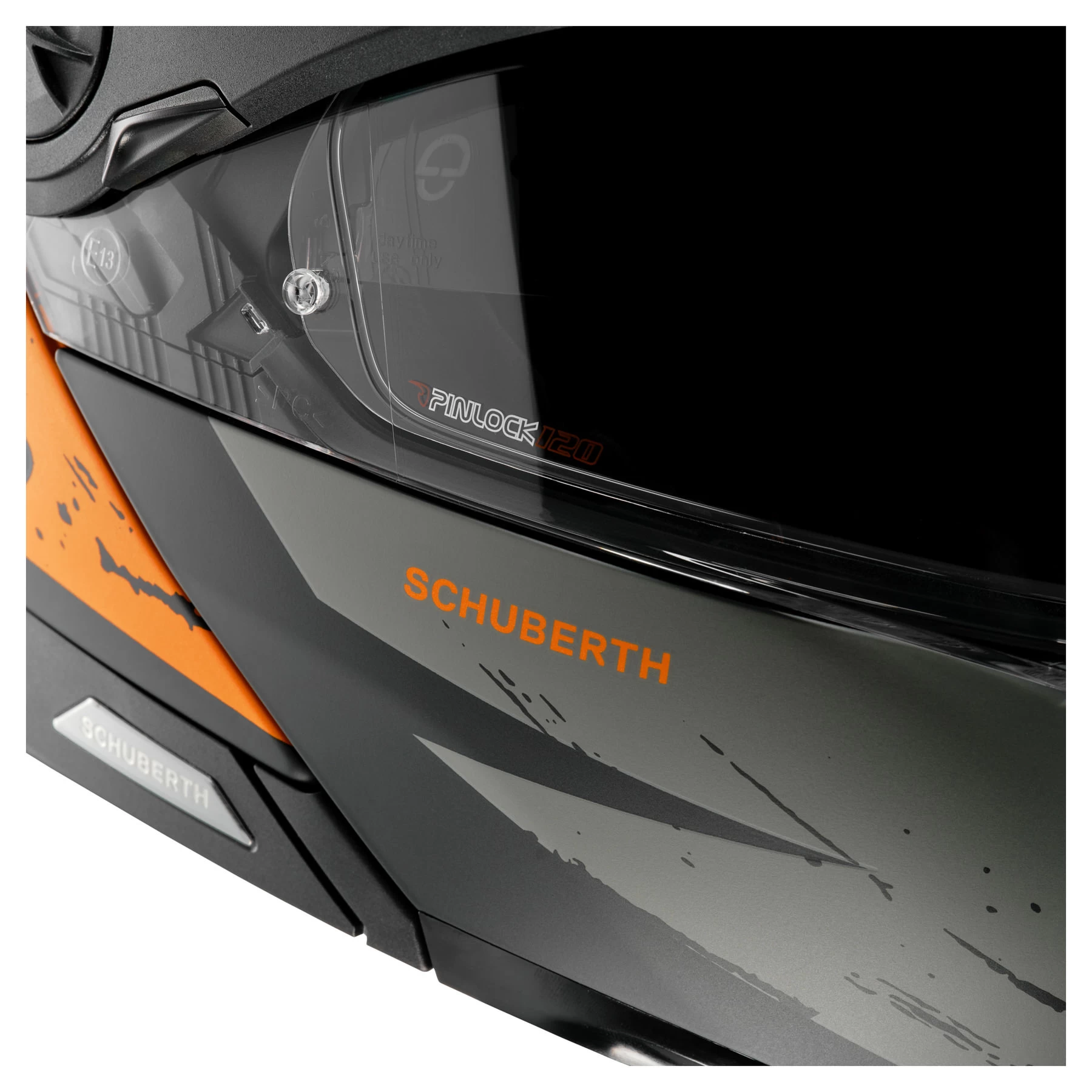 SCHUBERTH E2 EXPLORER ORANGE – Image 3
